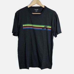 Marine Layer T-Shirt M Medium Bicycle Bike Stripe Short Sleeve Tee Shirt Mens